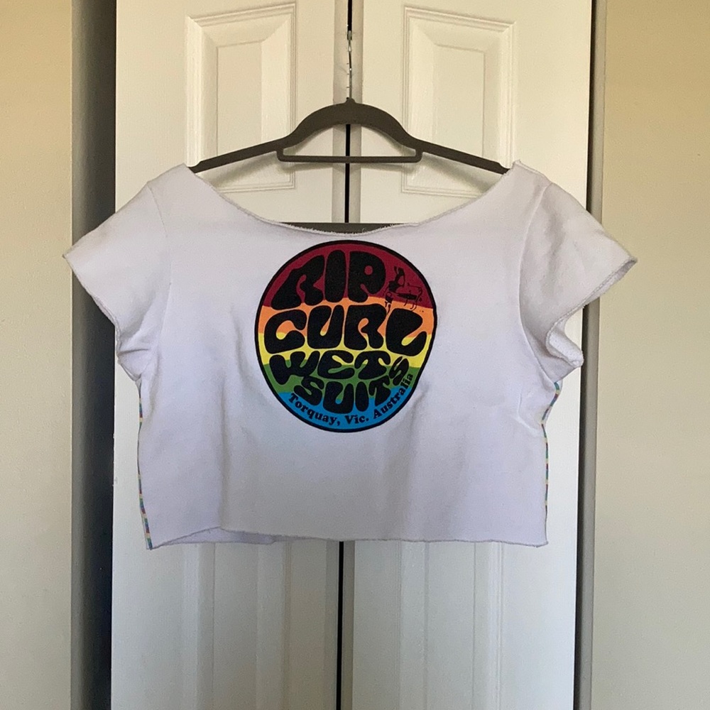 Vintage Rip Curl Crop Sweater